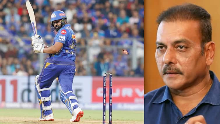 IPL 2025 MI vs RCB Ravi Shastri Slams Rohit Sharma Over Poor Batting Performance – ryan
