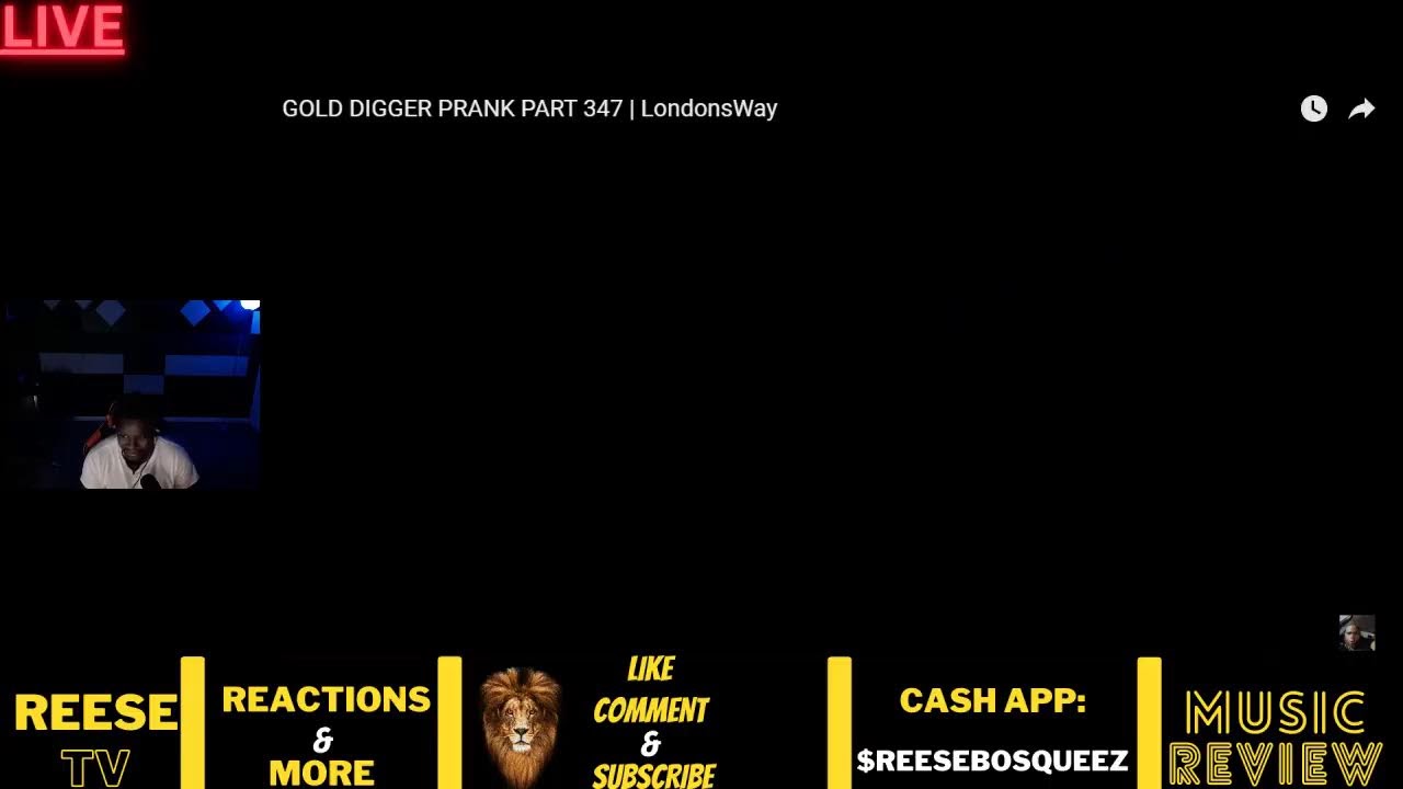 Gold digger prank (reaction) – ryan