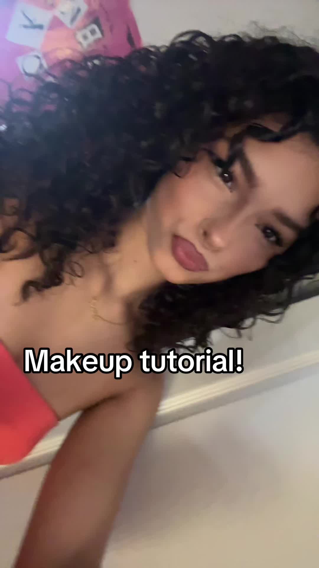 Makeup tutorial since many asked #nyc #school #makeup #makeuptutorial #curlyhai… – ryan