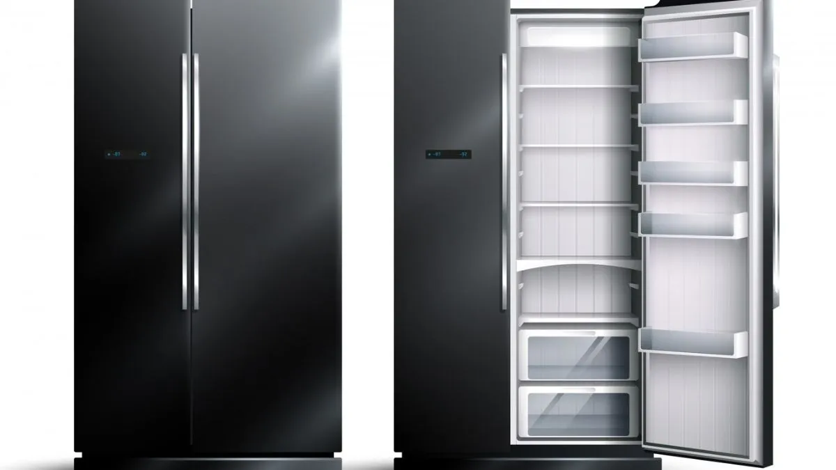 Moreover next to the fridge of oat and lg: Twin Door, one cool story