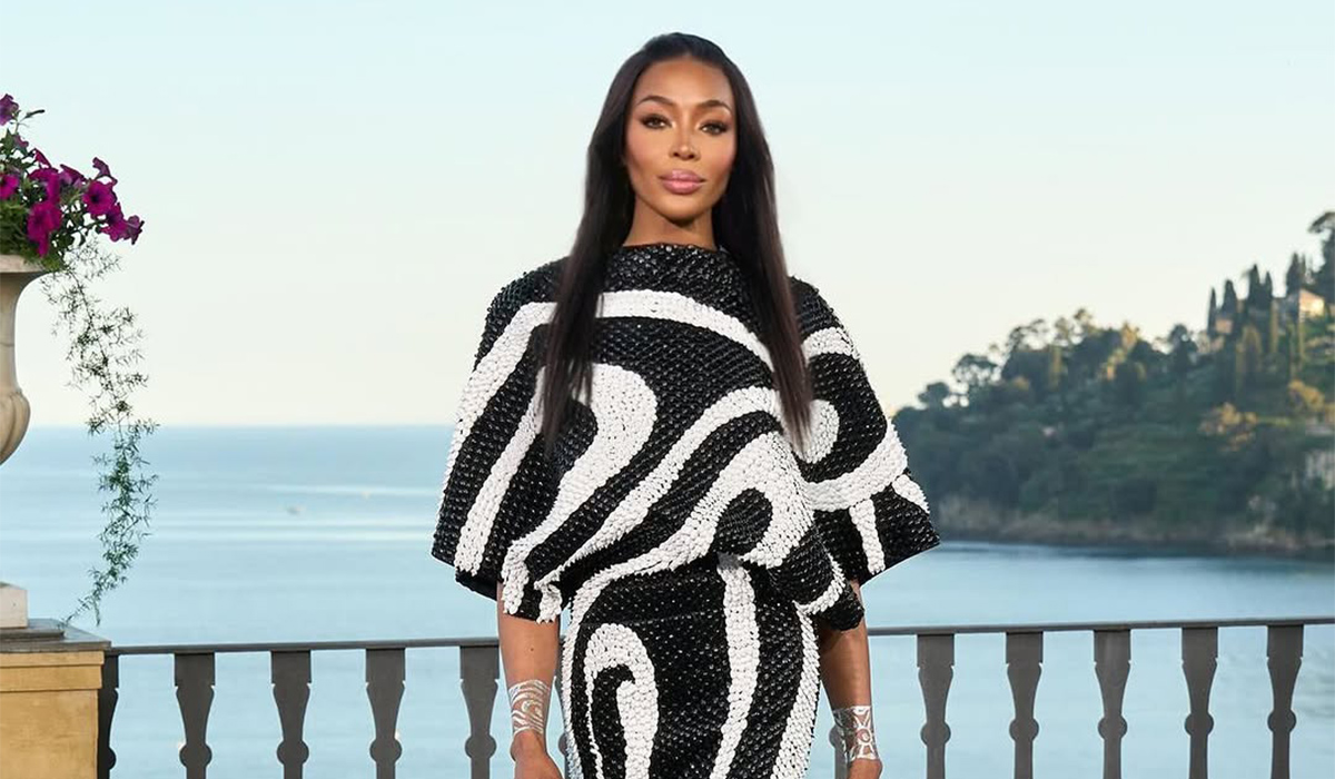 Naomi Campbell Dazzles in Quirky Zebra Print in Italy – ryan
