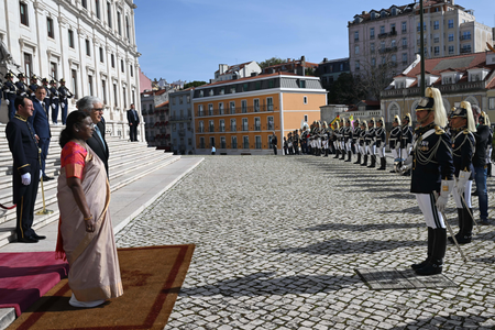 President Murmu visits Portuguese Parliament, discussion on ways to strengthen bilateral relations