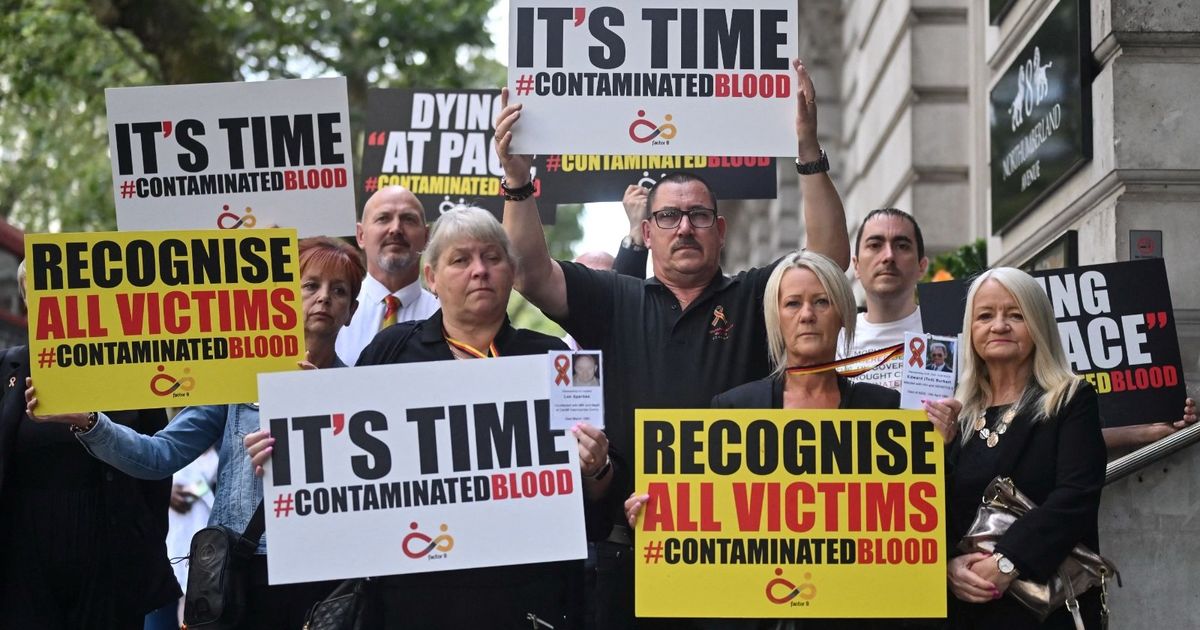 The ‘infected blood scandal’ .. the largest therapeutic disaster in the history of Britain
