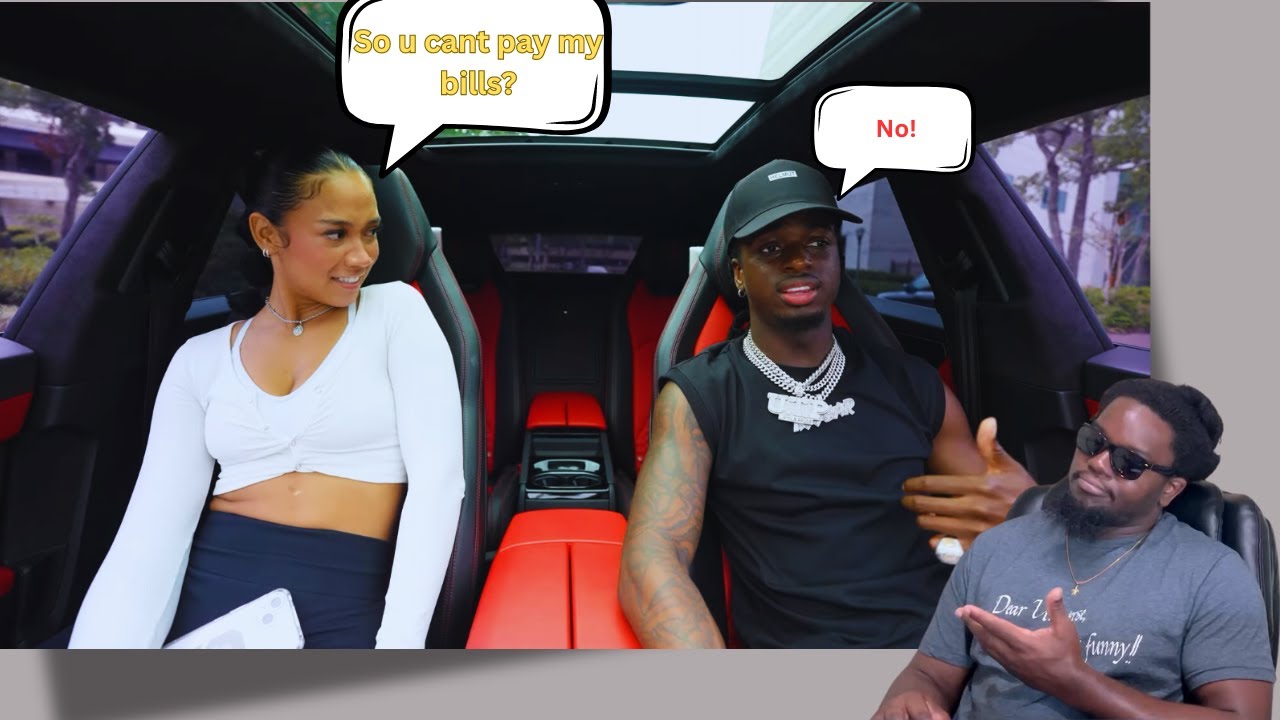 GOLD DIGGER PRANK (REACTION) #superreese – ryan