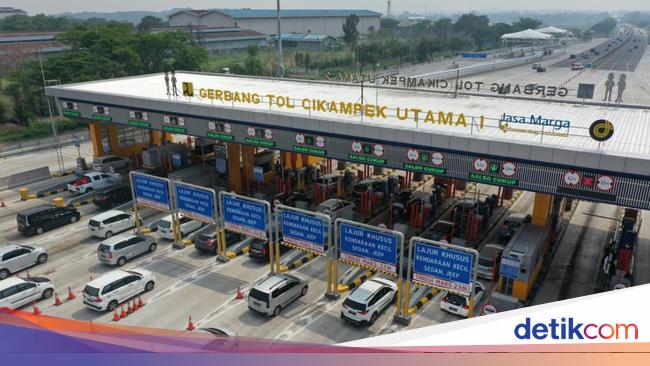 Eid Holiday is over, 1.8 million vehicles return to Jabotabek