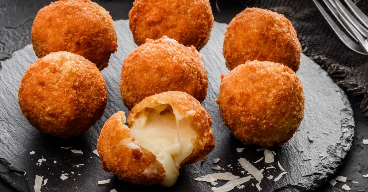 Potato balls with cheese – web medicine