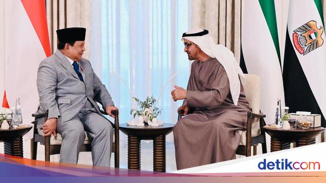 Prabowo consultation with President MBZ Finding Gaza-Timteng Conflict Solutions