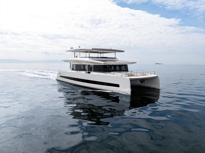 VisionF Yachts Reveals New Images of Its First Ever Fully-Eelectric E-Cat 80 Catamaran – ryan