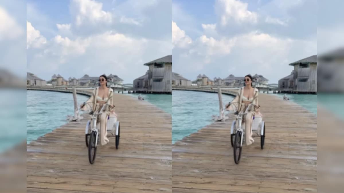 Ananya Pandey’s cousin Alana got his son on a bike, visible a look at the cloth