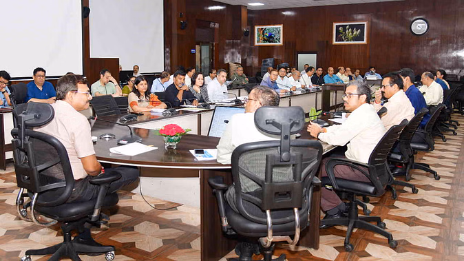 Even after four months, most of the additional secretaries did not visit the town, the report had to be submitted to the government