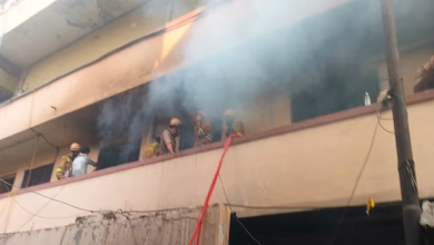 Burn from short circuit in electronic equipment factory