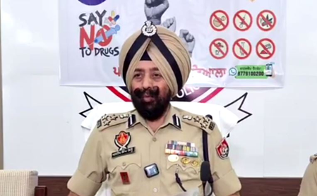 Patiala: 484 cases registered under the campaign against drugs, 693 smugglers arrested