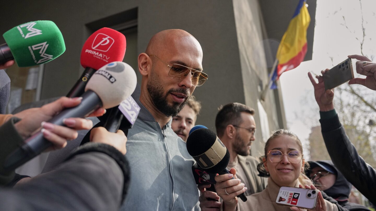 Influencer Andrew Tate Accused of Pointing Gun at Woman’s Face ahead of London Civil Case – ryan