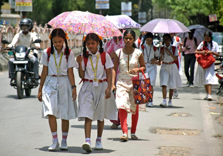 Strict instructions to schools to protect from heat in Haryana, ban on sunshine in sunlight