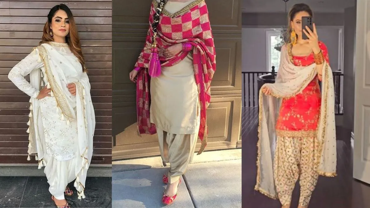Four Baisakhi 2025 with the best Punjabi suit designs and make each head turn