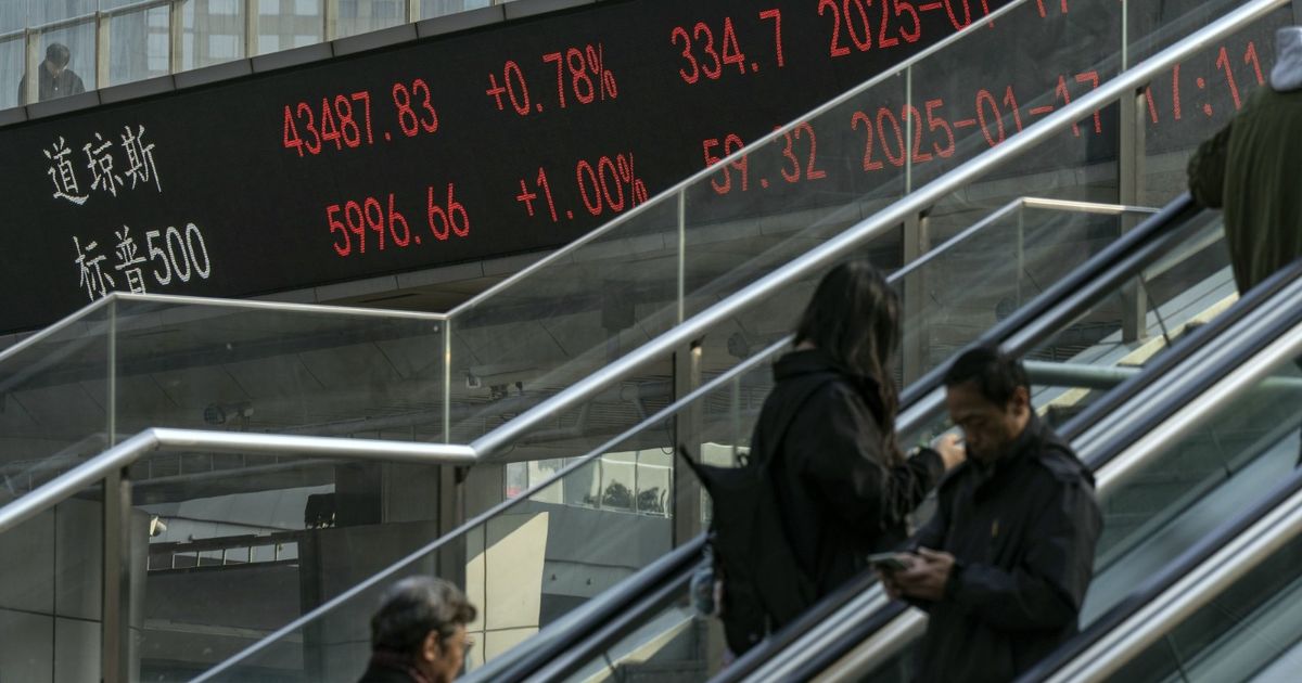 US stock -futures have decreased in Asia, with investors’ reluctance to risk
