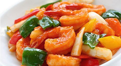 Shrimp with vegetables – Web medicine
