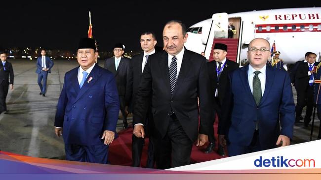 Prabowo, who arrives in Cairo, will meet President El-Sisi