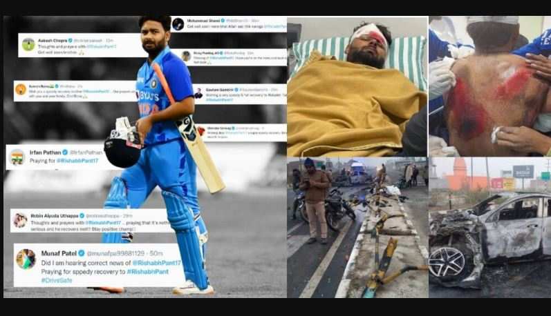 Cricket world, Sehwag to pon from the horrible car accident of Rishabh pant