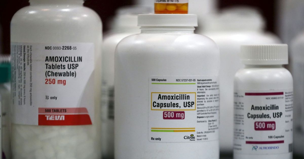 Reduced effectiveness of antibiotics in the treatment of general infection in children