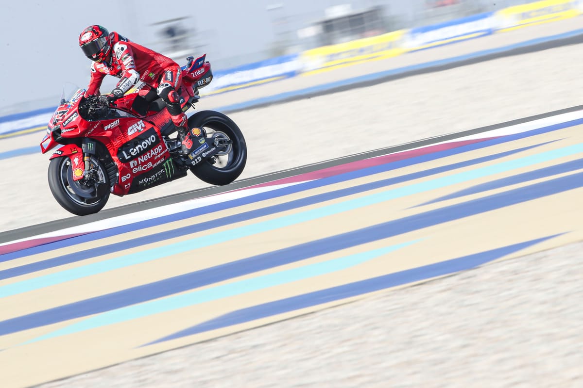 Bagnaia Blows Qatar GP Shot at Marquez with Qualifying Crash – ryan