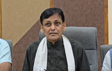 In Surat, Nityanand Rai said: ‘We have come to invite the people of Bihar, celebrate and vote in Chhath festival in the state and the state’