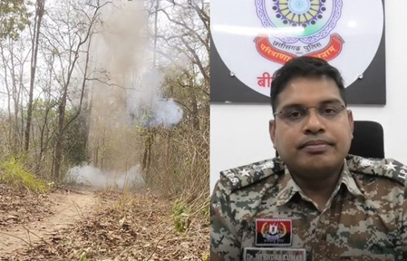 Security forces in Bijapur have failed to fail to fail ominous plans of Maoists, each to be destroyed safely
