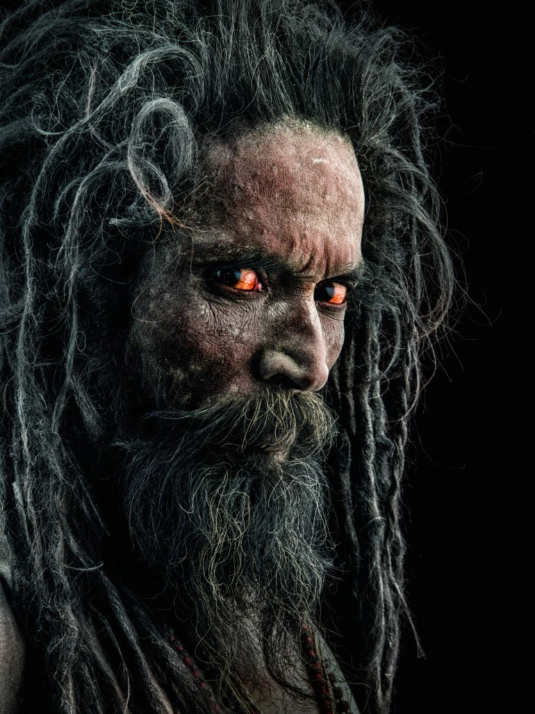 17 Make -Up of Naga Sadhus