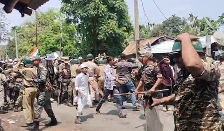 Tripura: injured seven policemen Act against WAQF Act against WAQF Act Act against WAQF
