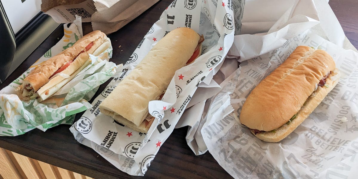 Trying BLT Sandwiches From Cousins Subs, Jimmy John’s, and Subway – ryan