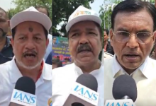 Senior BJP leaders joined ‘Jai Bhim Padayatra’ in Patna