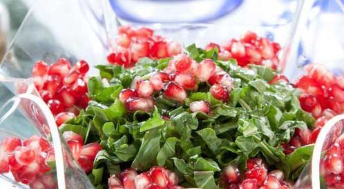 Watercress -salad and pomegranate – web medicine
