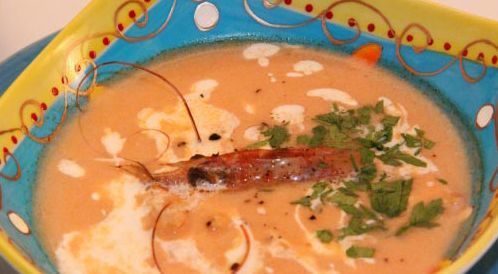 Shrimp soup with tomatoes – web medicine