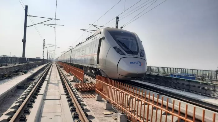 Namo Bharat Labor Update, New Ashok Nagar started between Saraya Kale Khan station from New Ashok Nagar – Namo Bharat Train Treeal Run Comense between New Ashok Nagar and Sarai Khani Khani Khani Station