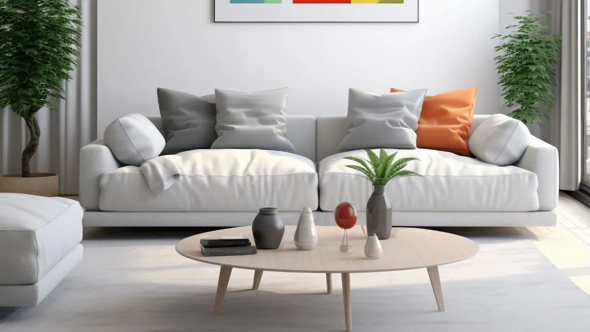 Best bank sets for living room: modern design of L -form, 5 seat and more