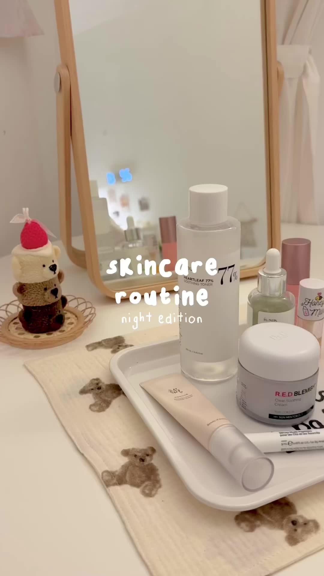 my full night skincare routine ༘⋆⋆ I buy most of the products on yesstyle! you… – ryan