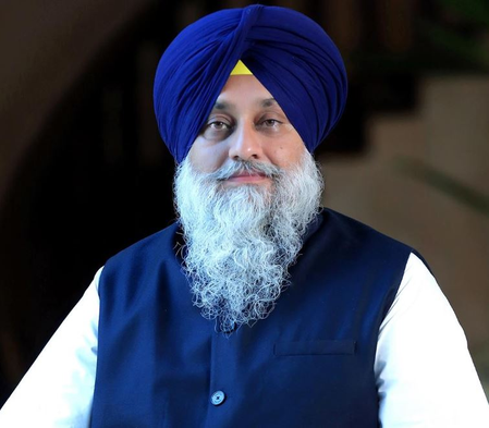 Sukhbir Singh Badal again became president of Shiromani Akali Dal