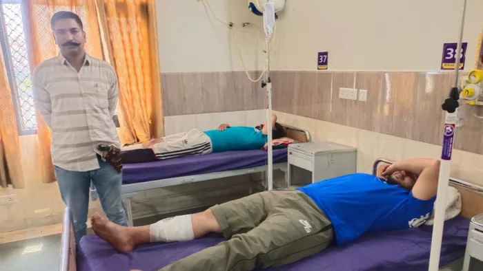 Haryana News: Arrested in weapons meetings to those who attacked the Island Center, both the shot shooting – Theos who provided the arms attackers IELTS Center were arrested.