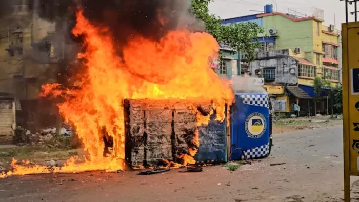 “There was a crowd of blood,” people are still afraid after the Murshidabad violence; TMC accuses BJP – Bengal violence amid Waqf Stir Murshidabad people said armed gang is coming from nowhere