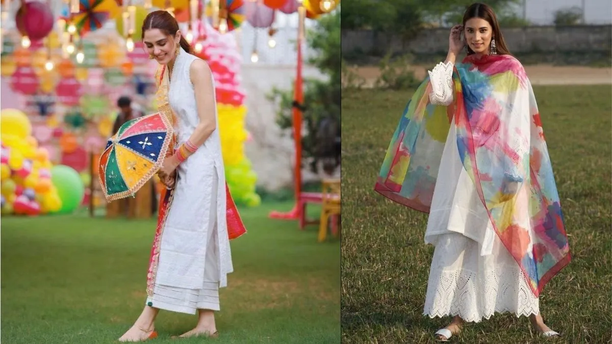 Holi outfit ideas: Top 5 Chikankari Kurtis to rock the Festival of Colors