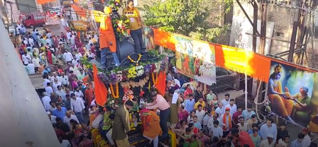 Maharashtra: The unique tradition of Sangamner, women draw the wagon of Shri Ram Devotee Hanuman here