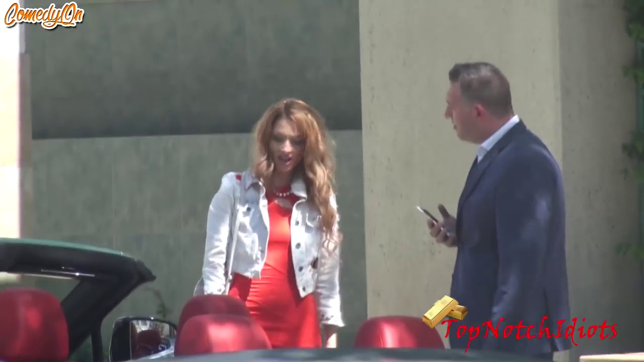 See what She did when She saw Hes Car !!! Brutal Gold Digger Prank! – ryan