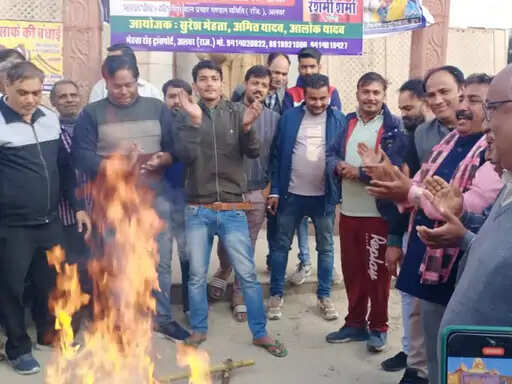 Alwar dealers performed funeral, police said crime in Alwar is unbridled
