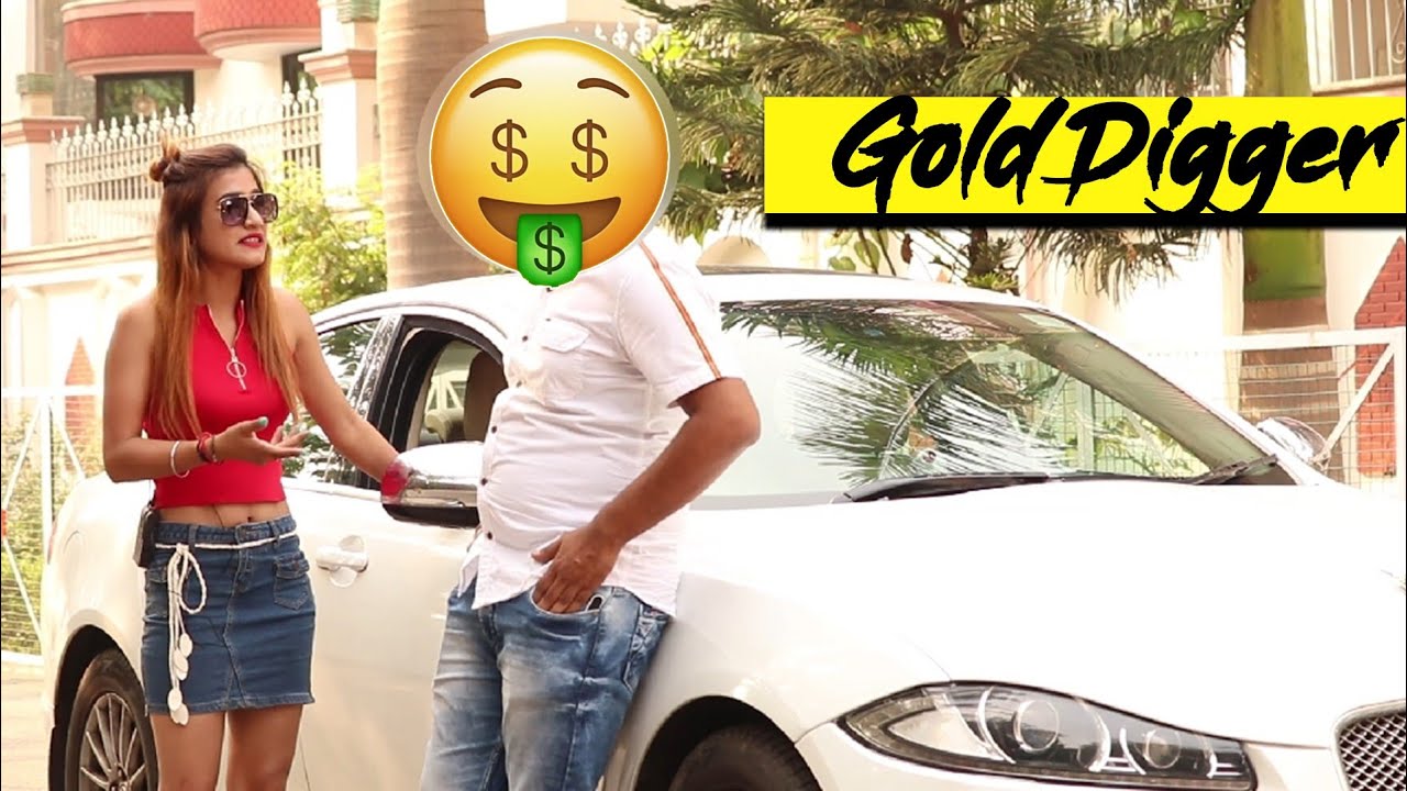 Gold Digger Prank On Jaguar 😮
