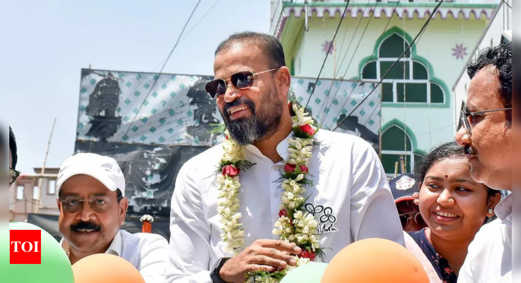 ‘Yusuf Pathan sips tea as Hindus get slaughtered’: BJP slams TMC MP amid Murshidabad violence