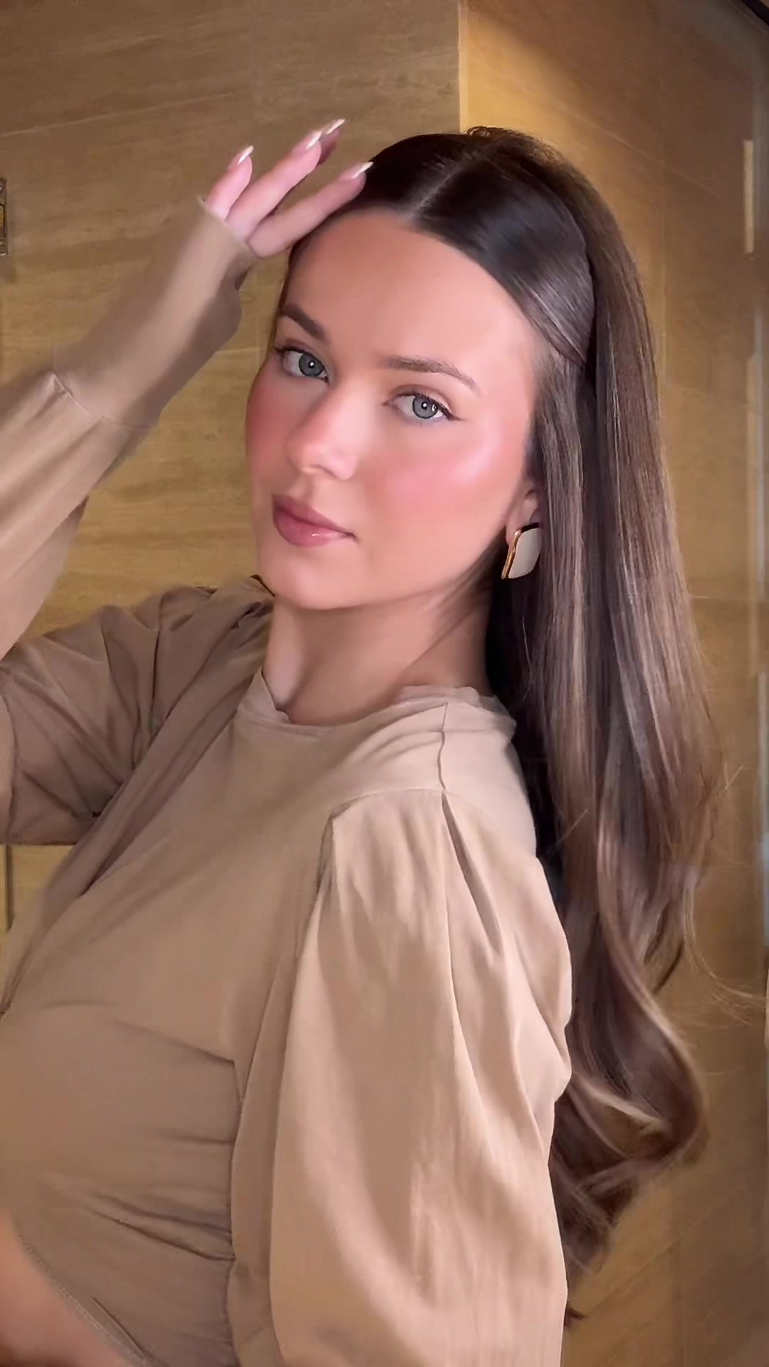 front piece half up half down tutorial #hairstyle #hairtok #hairtutorial … – ryan