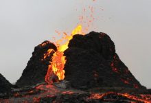 This volcano grows gold every day