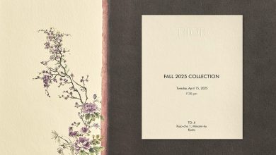 Watch directly Dior for Fall 2025 from Kyoto, Japan – ryan
