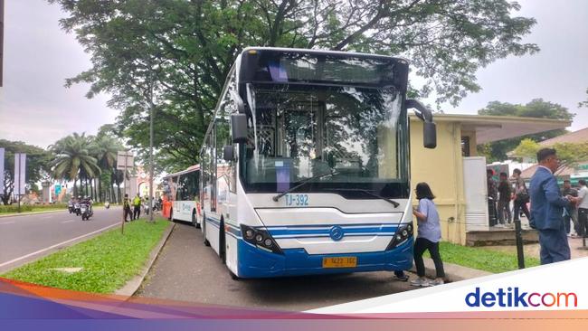 Trial Transjabodetabek block m-alam-she through the toll road, 82 minutes travel time