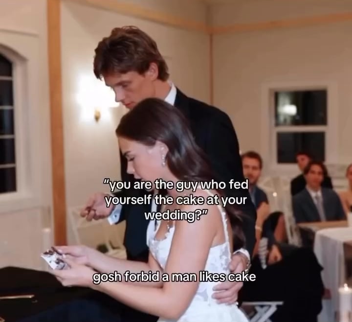 His first wedding – ryan